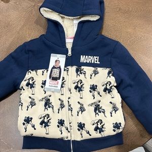 Marvel Kids Plush Hoodie Boys multiple sizes